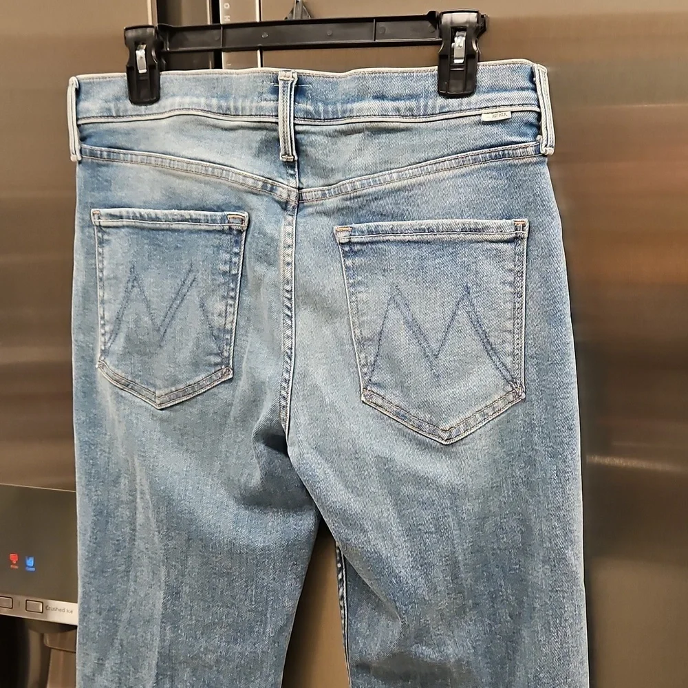 💕MOTHER💕 The Bookie Sneak Jeans ~ Eye Of The Tiger 29 NWOT - Picture 15 of 16